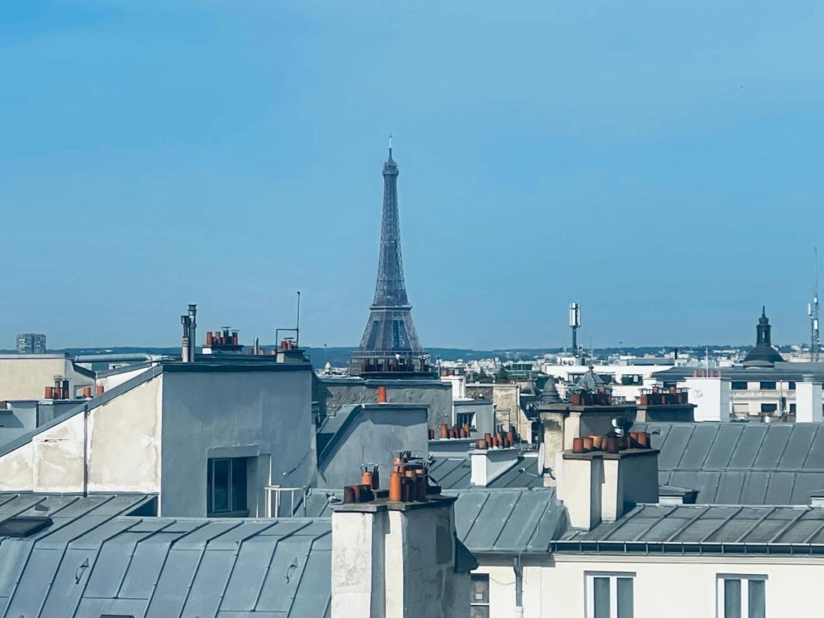 Apartamento Paris Centre Dernier Étage Vue Ascenseur Exterior foto