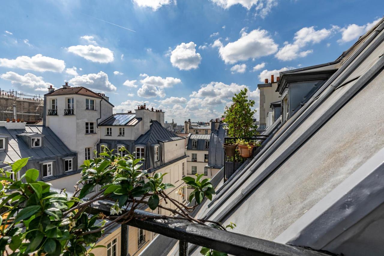 Apartamento Paris Centre Dernier Étage Vue Ascenseur Exterior foto